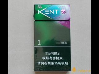 kent紫冰爆珠香烟价格及口感分析